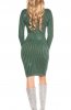 ROCHII TRICOT - Rochie tricot Glitter Green