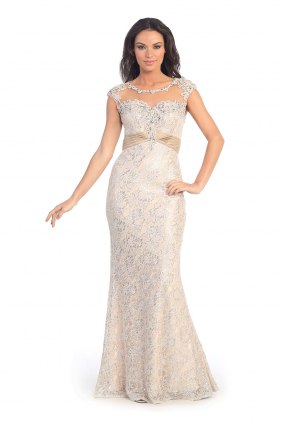 Rochie de ocazie Fryda Beige din Colectia de ROCHII DE OCAZIE