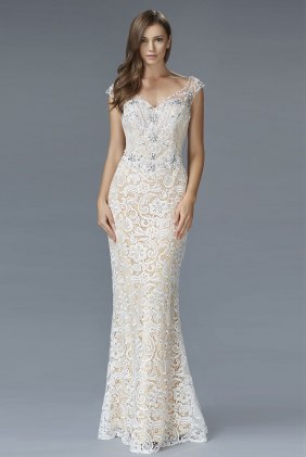 Rochie de ocazie Habya Creme din Colectia de ROCHII DE OCAZIE