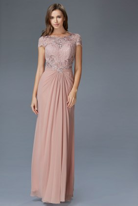 Rochie de ocazie Lyana Beige din Colectia de ROCHII DE OCAZIE