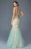 ROCHII DE OCAZIE - Rochie de ocazie Aimee Bleu-Nude