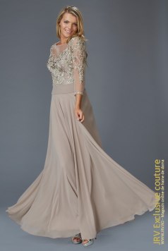 Rochie de ocazie Helyna Cappuccino - Magazin online haine de dama Fashion