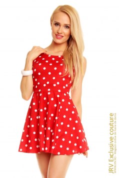 Rochie cu buline Style Red - Magazin online haine de dama Fashion