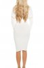 ROCHII TRICOT - Rochie tricot Yadira White
