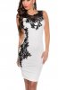SCOASE DIN STOC - Rochie eleganta Rochelle White