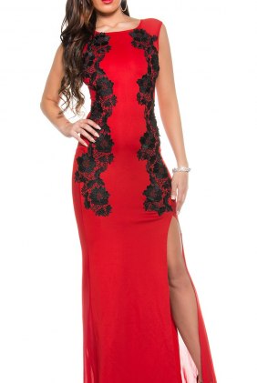 Rochie eleganta Zyta Red din Colectia de SCOASE DIN STOC