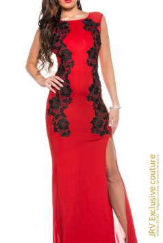 Rochie eleganta Zyta Red - Magazin online haine de dama Fashion