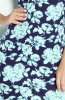 SCOASE DIN STOC - Rochie de zi Ilana Black-Mint