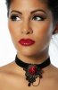 SCOASE DIN STOC - Colier Black Velvet