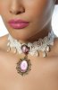 SCOASE DIN STOC - Colier Burlesque White