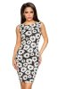 SCOASE DIN STOC - Rochie office Flowers