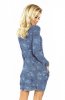 ROCHII OFFICE / DE ZI - Rochie casual Mayke Blue