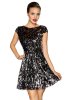 SCOASE DIN STOC - Rochie eleganta Shinny Black