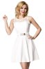 SCOASE DIN STOC - Rochie retro Fever White