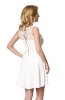 SCOASE DIN STOC - Rochie retro Fever White