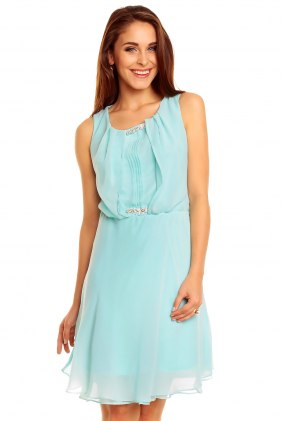 Rochie retro Lovie Bleu din Colectia de SCOASE DIN STOC
