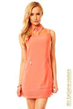 Rochie Retro Sweet Somon - Magazin online haine de dama Fashion