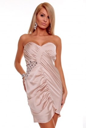 Rochie de club Hope Beige din Colectia de COLECTII TRECUTE