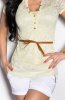 SCOASE DIN STOC - Tricou Kimy Light Yellow