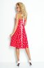 ROCHII RETRO - Rochie cu buline Anays Red