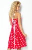ROCHII RETRO - Rochie cu buline Anays Red