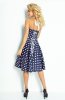 SCOASE DIN STOC - Rochie cu buline Anays Dark-Blue