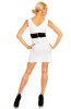 SCOASE DIN STOC - Rochie office Stil Alba