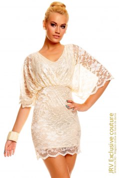 Rochie dantela Butterly Nude - Magazin online haine de dama Fashion