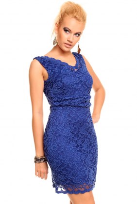 Rochie dantela Mady Blue din Colectia de SCOASE DIN STOC