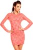 SCOASE DIN STOC - Rochie dantela Salmon Sweet