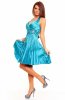 SCOASE DIN STOC - Rochie plisata Lay Turquoise