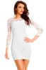 SCOASE DIN STOC - Rochie Ayani White