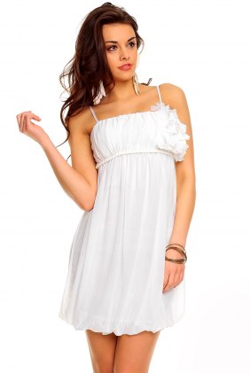 Rochie de club Flo White din Colectia de COLECTII TRECUTE