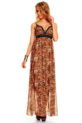 Rochie Animal Print Emy din Colectia de SCOASE DIN STOC