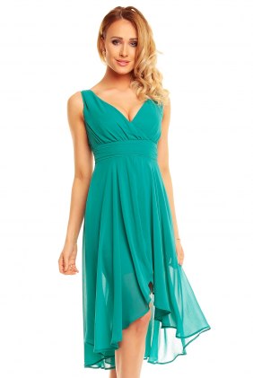 Rochie eleganta Luana Turquoise din Colectia de SCOASE DIN STOC