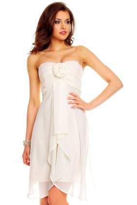 Rochie eleganta Hope Creme din Colectia de SCOASE DIN STOC