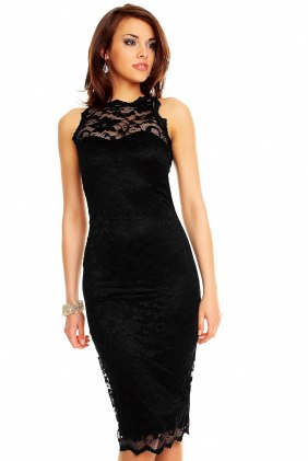 Rochie dantela My Black din Colectia de ROCHII DANTELA