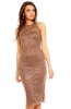 SCOASE DIN STOC - Rochie dantela My Brown