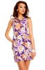 SCOASE DIN STOC - Rochie de zi Purple Flower