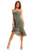 SCOASE DIN STOC - Rochie de zi Lace Olive