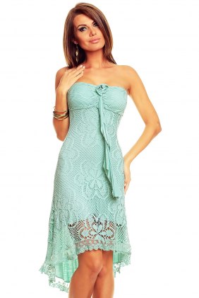 Rochie de zi Lace Mint din Colectia de SCOASE DIN STOC