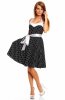 SCOASE DIN STOC - Rochie Just Retro Black