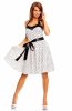 SCOASE DIN STOC - Rochie Just Retro White