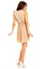 SCOASE DIN STOC - Rochie plisata Sya Creme