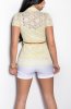 SCOASE DIN STOC - Tricou Kimy Light Yellow