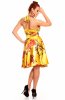 SCOASE DIN STOC - Rochie Baby Doll Flower Yellow