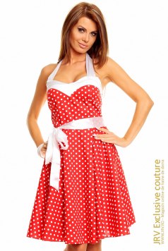Rochie Just Retro Red - Magazin online haine de dama Fashion