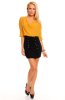 SCOASE DIN STOC - Rochie office Mody Mustard