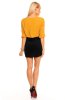 SCOASE DIN STOC - Rochie office Mody Mustard