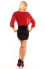 SCOASE DIN STOC - Rochie office Mody Bordeaux